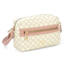 Bolsa Feminina Pequena Transversal Monograma Gash Bolsa Feminina Pequena Transversal Monograma Gash