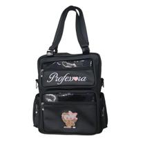 Bolsa Feminina Personalizada Professora Resistente e Prática Cor:Preto