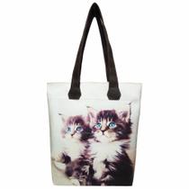 Bolsa Feminina Pet Feminina Gatinhos Olhos Azuis Magicc Bolsas