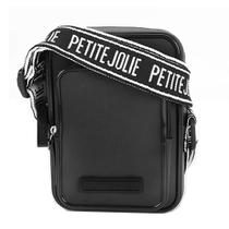 Bolsa Feminina Petite Jolie J Lastic Preto- Pj10085 Shoulder