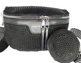 Bolsa feminina pochete transversal de ombro com porta moedas