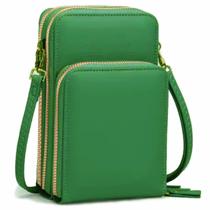 Bolsa Feminina Portátil Com Alça Regulável Bolso Transparente para Celular