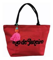 Bolsa Feminina Praia Modelo Rio De Janeiro Grande