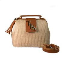 Bolsa Feminina Praia Palha Moderna Linda Pequena Tranversal