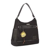 Bolsa Feminina Preta Garfield Hobo Bag Bolso Térmico