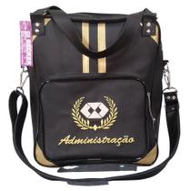 Bolsa Feminina Preta Personalizada Administração