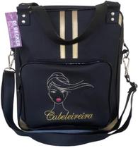 Bolsa Feminina Preta Personalizada Cabeleireira Bolsa Feminina Preta Personalizada Cabeleireira