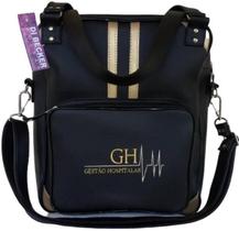 Bolsa Feminina Preta Personalizada Gestão Hospitalar Bolsa Feminina Preta Personalizada Gestão Hospitalar