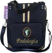 Bolsa Feminina Preta Personalizada Podologia