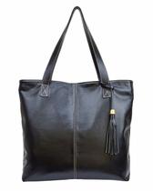 Bolsa Feminina Preta Shopbag Grande Tiracolo Ombro em Couro Metais Dourados Bolsas Femininas Madamix Bolsa Feminina Preta Shopbag Grande Tiracolo Ombro em Couro Metais Dourados Bolsas Femininas Madamix