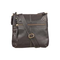 Bolsa Feminina Preta Transversal Média Tiracolo Alça Comprida Couro Madamix Bolsa Feminina Preta Transversal Média Tiracolo Alça Comprida Couro Madamix