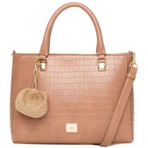 Bolsa Feminina Rafithhy Tote E Alça Transversal Com Chaveiro Bolsa Feminina Rafithhy Tote E Alça Transversal Com Chaveiro