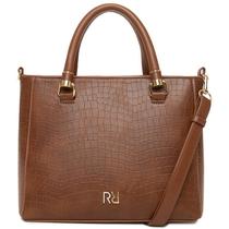 Bolsa Feminina Rafitthy Croco Estruturada Com Alça Transversal Removivel Tiramissu Bolsa Feminina Rafitthy Croco Estruturada Com Alça Transversal Removivel Tiramissu