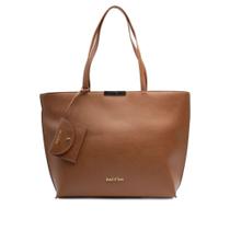 Bolsa Feminina Rafitthy Tote Grande Marrom Claro