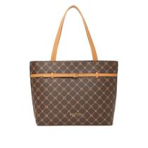 Bolsa Feminina Rafitthy Tote Grande PU Marrom/Caramelo Bolsa Feminina Rafitthy Tote Grande PU Marrom/Caramelo