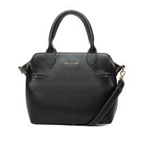 Bolsa Feminina Rafitthy Tote Média Costura Preto