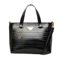 Bolsa Feminina Rafitthy Tote Média Verniz Preto Bolsa Feminina Rafitthy Tote Média Verniz Preto