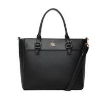Bolsa Feminina Rafitthy Tote Napa Alça Extra Preta