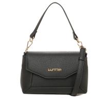 Bolsa Feminina Rafitthy Transversal Mini Flap Preto Bolsa Feminina Rafitthy Transversal Mini Flap Preto