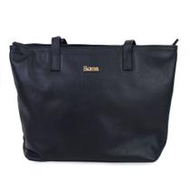 Bolsa Feminina Roma Ombro Couro Preta 1030 Bolsa Feminina Roma Ombro Couro Preta 1030