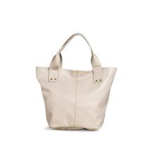 Bolsa Feminina Saco Couro Ombro Botões Estilo Clássica