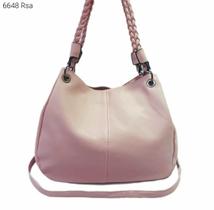 Bolsa Feminina Saco Ombro / Transversal Espaçosa Alças Trançadas 6648