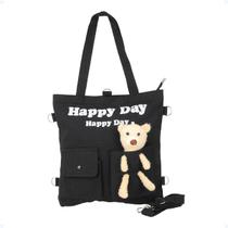Bolsa Feminina Sacola Casual Alça Transversal Fashion Modern
