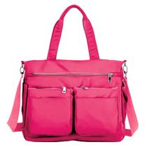 Bolsa Feminina Sacola Grande Alça De Ombro Moderna Faculdade Pratica De Esportes