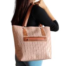 Bolsa Feminina Sacola Grande Shopbag de Ombro para Trabalho e Passeio