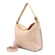 Bolsa Feminina Sacola Hobo Média em Couro Legitimo Alça ombro e Transversal Road Seven