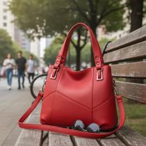 Bolsa Feminina Sacola Ombro Alça Transversal Casual Fashion