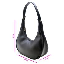 bolsa feminina salton meia lua em material sintético lançamento bolsa feminina salton meia lua em material sintético lançamento