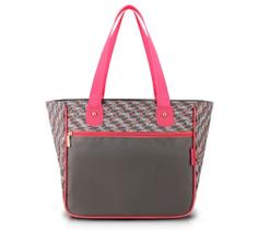 Bolsa Feminina Shopper Classic Jacki Design Cinza Z Bolsa Feminina Shopper Classic Jacki Design Cinza Z