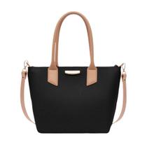 Bolsa Feminina Shopping Preto Petite Jolie PJ11274