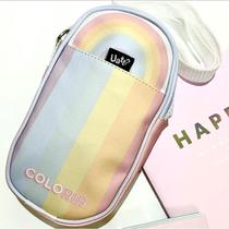 Bolsa feminina Shoulder Bag Arco íris Trendy tom pastel