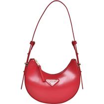 Bolsa Feminina Shoulder Bag Meia Lua Tendência Moda B1-128 Via Marte Vermelho