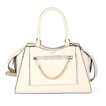 Bolsa Feminina Sintetica Com Duas Alcas Marfim Bolsa Feminina Sintetica Com Duas Alcas Marfim
