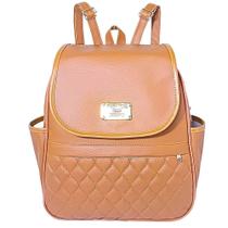 bolsa feminina social para universitária com alça de costas e bolsos