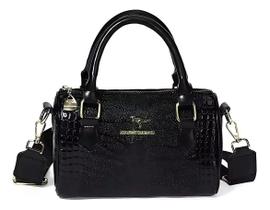 Bolsa Feminina Social Transversal material sintético Moderna