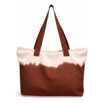Bolsa Feminina Summer Rosa para Praia Lazer e Dias de Sol com Zíper