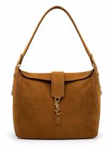 Bolsa Feminina SYL Ombro Camurça Grande Hobo Elegante