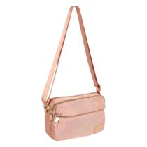 Bolsa Feminina Tactel Transversal Divisórias Up4You Funcional