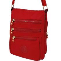 Bolsa Feminina Tactel Transversal Varios Bolsos Ty783