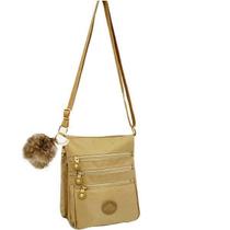 Bolsa Feminina Tactel Transversal Varios Bolsos Ty783