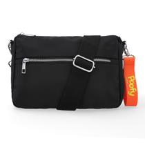 Bolsa Feminina Tiracolo em Nylon - Cód 1240002