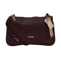 Bolsa Feminina Tiracolo Pequena Classe Couro