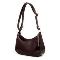 Bolsa Feminina Tiracolo Pequena Clutch Verniz Alça Ajustável Bolsa Feminina Tiracolo Pequena Clutch Verniz Alça Ajustável