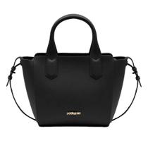 Bolsa Feminina Tiracolo Shape III Preto Petite Jolie PJ3939III