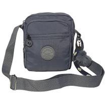 Bolsa Feminina Tiracolo Transversal C/ Chaveiro Pompom - Chalex