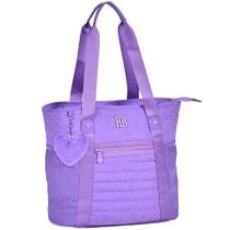 Bolsa Feminina Tote BAG Lilas Rebecca Bonbon RB2971